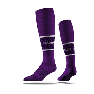 purple,knee high